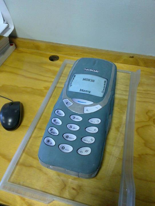 Wynand's giant 3310 cake