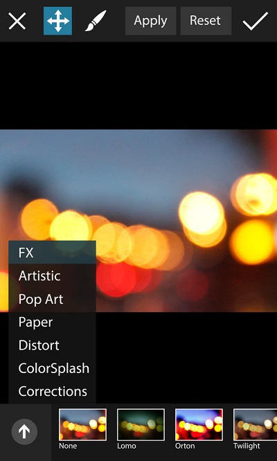 Effects for the PicsArt app for Windows Phone.