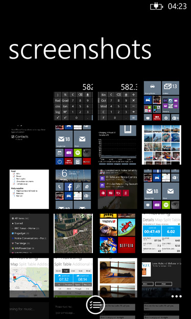 screenshots