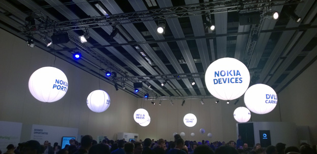 A packed developers' hall