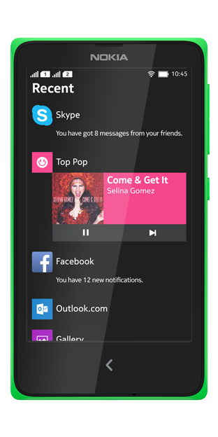 Nokia X with Fastlane