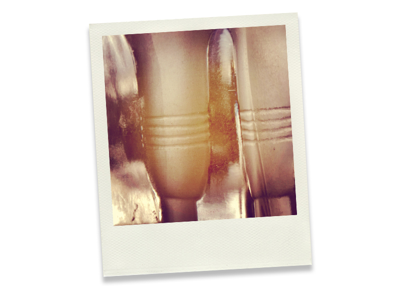 bulbs polaroid foot