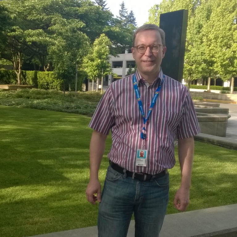 Petri Visiting Redmond campus building 41 b