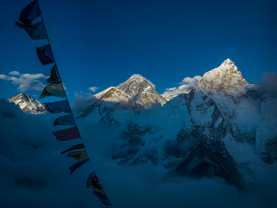 Kala Patthar, Easter Region, Nepal. Shot with a Lumia 1520.