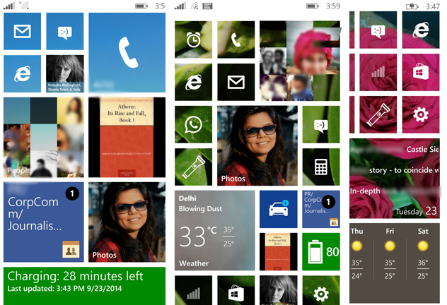 Live tiles copy