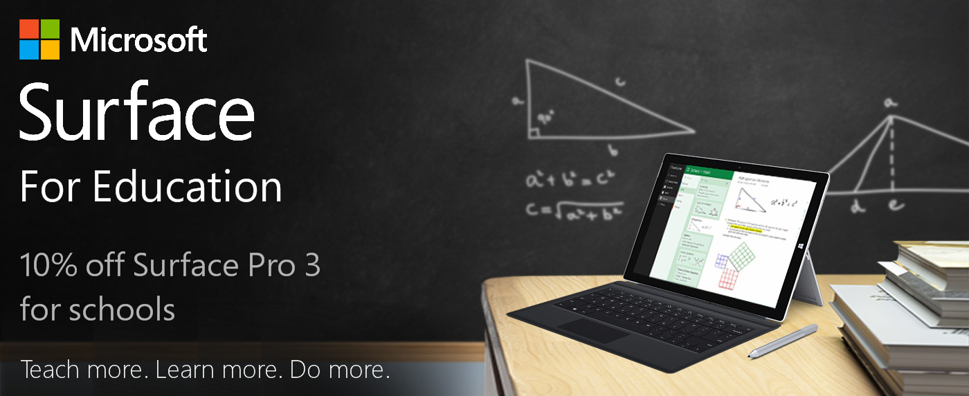 Surface for Edu banner