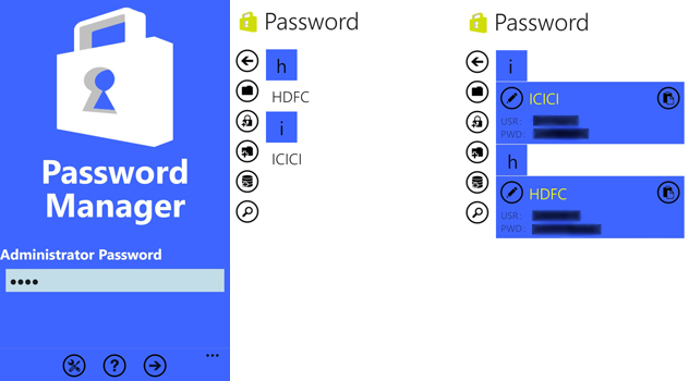 password