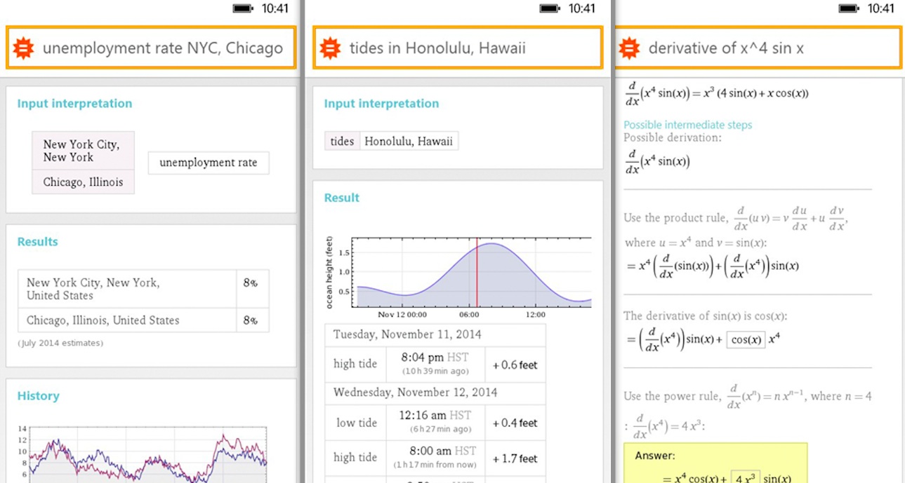 WolframAlpha