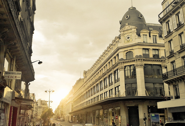 An moody shot of Paris taken by Whitney Cubbison