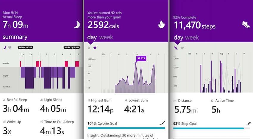 Microsoft Health app