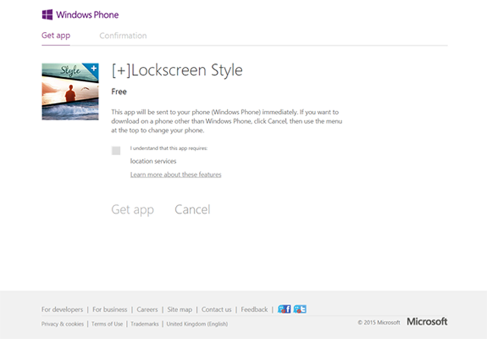 Get app