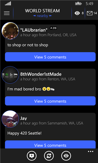 Nearby Live_world stream