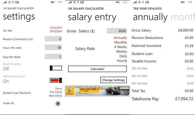 uk tax copy