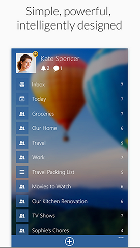 Wunderlistscreenshot