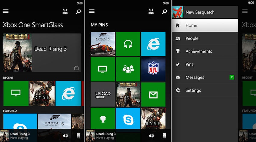 Xbox One SmartGlass