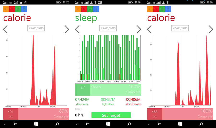 calorie and sleep copy