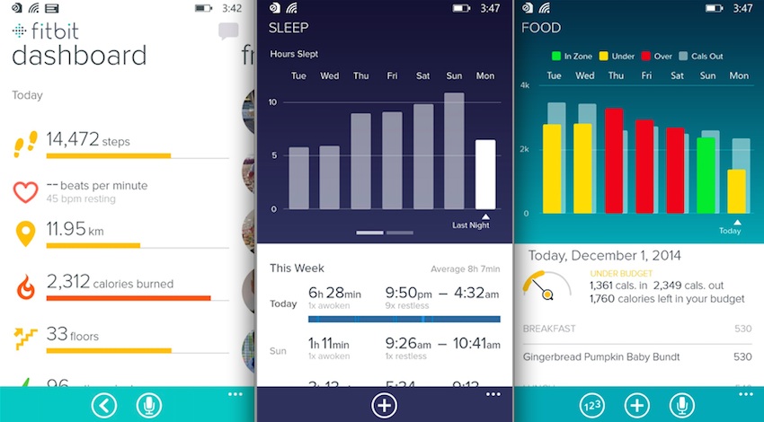 Fitbit Windows Phone