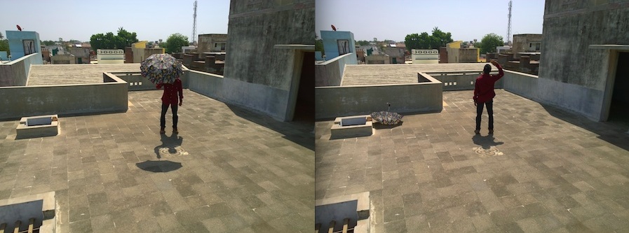 Global warming, subjective and background