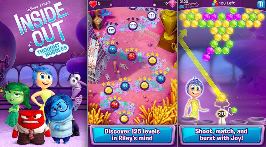 Inside Out Thought Bubbles