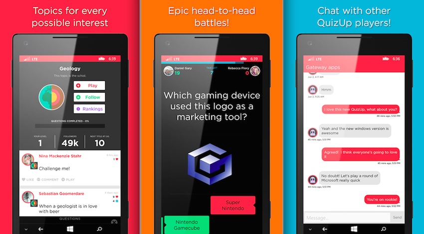 QuizUp Windows Phone