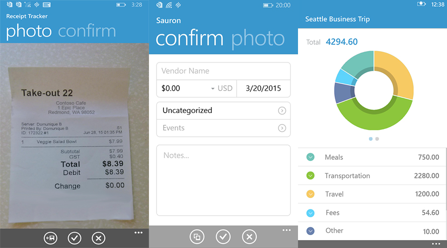 receipt tracker