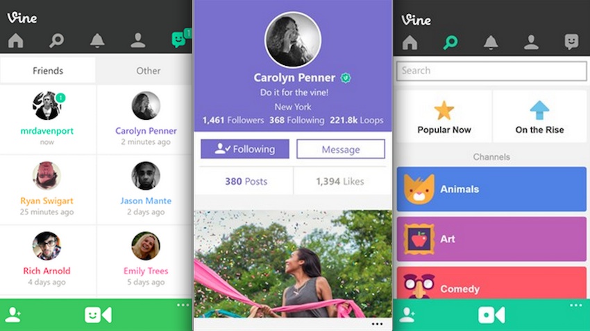 Vine for Windows Phone