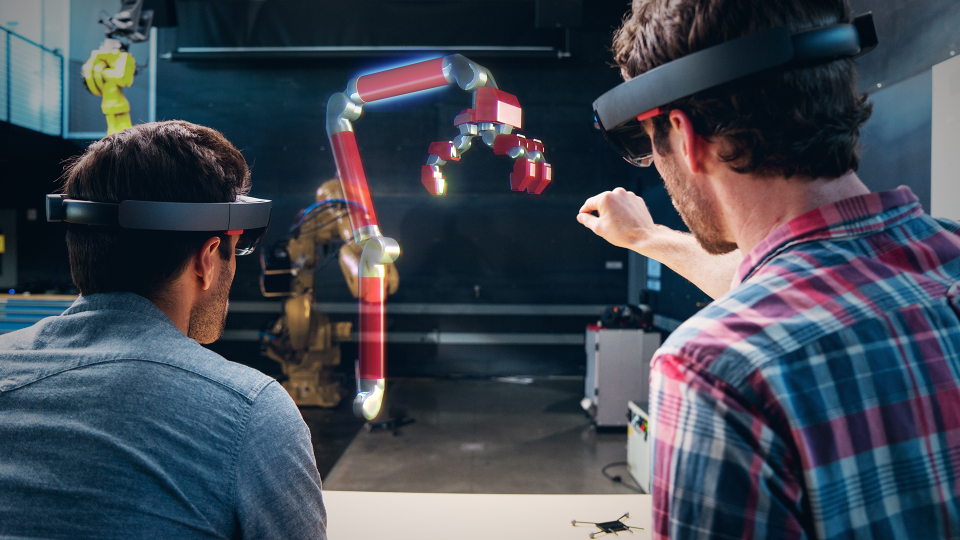 Lifestyle image of Autodesk and HoloLens