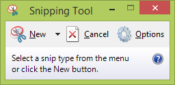 Screenshot of Snipping Tool