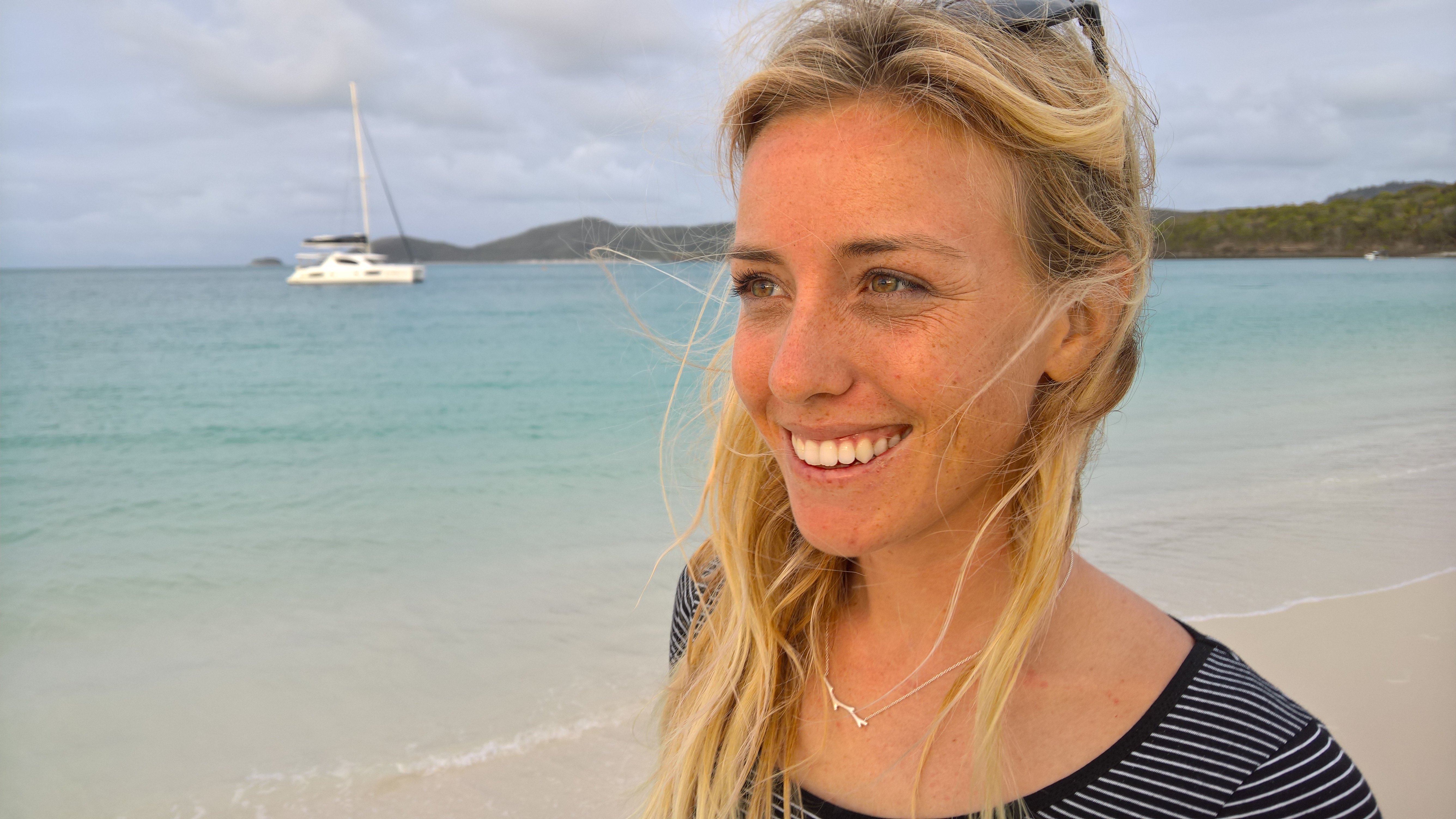 Local Australia guide Taylor Simpkins photographed with Lumia 950 XL.