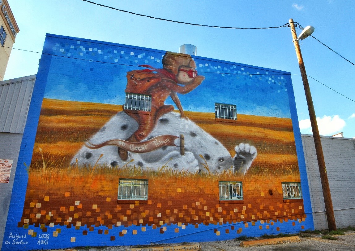 Designed on Surface: Lucas Aoki creates a stunning mural with Surface Book