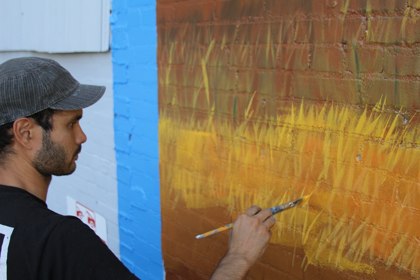 Designed on Surface: Lucas Aoki creates a stunning mural with Surface Book