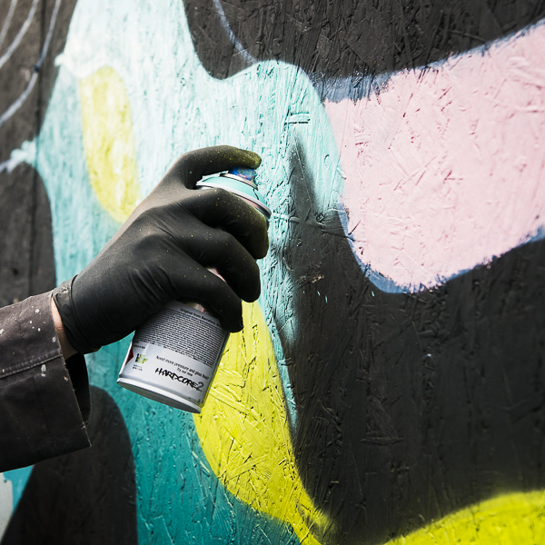 Part of Pablito Zago's mural in Paris.