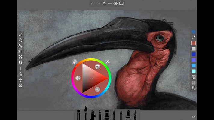 A screenshot of Scetchable app on a PC.