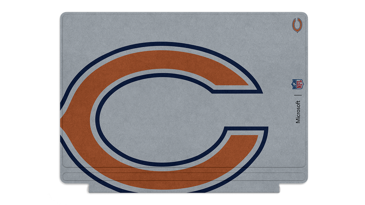Microsoft Surface Pro 4 Chicago Bears Type Cover