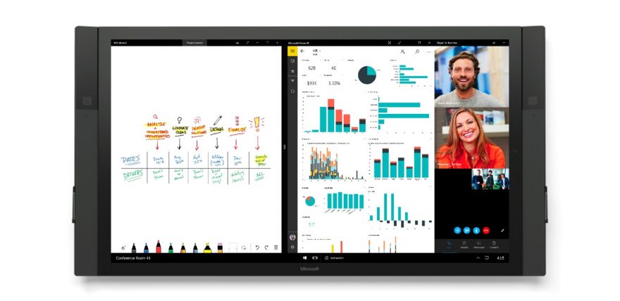 With the new Microsoft Whiteboard App, teams around the world can visually collaborate in real time with intelligent digital ink.