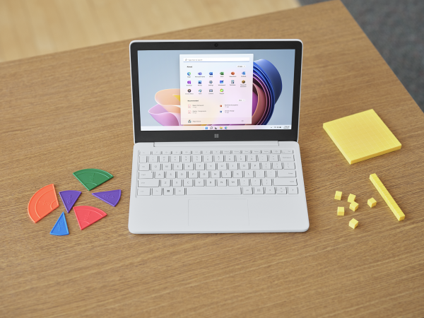 Surface device in a classroom