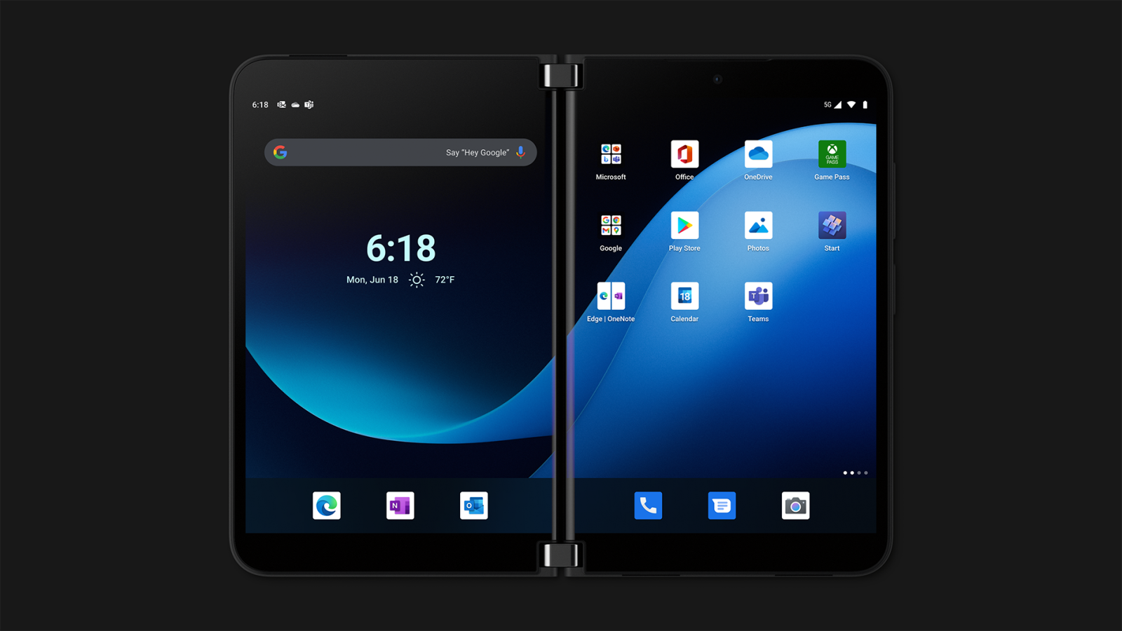Surface Duo in Blue