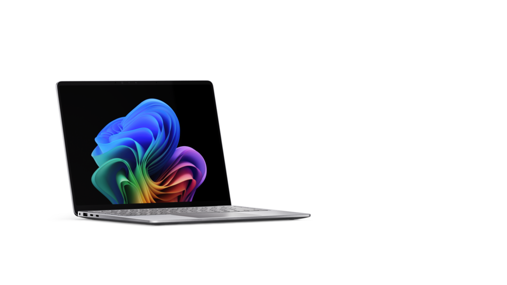 Right facing laptop computer.