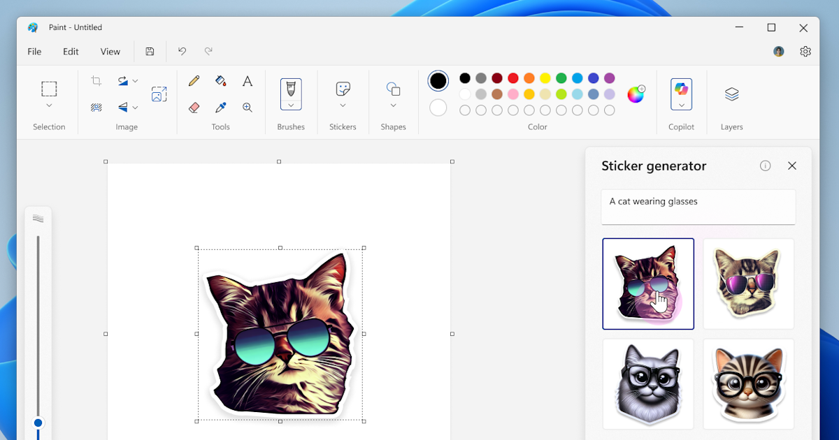 Paint, Snipping Tool, and Notepad updates with new features begin rolling out to Windows Insiders