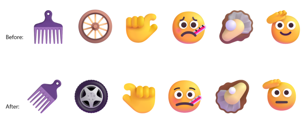 Updated emoji