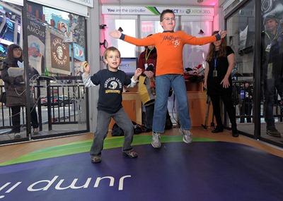 attends the Kinect For Xbox 360 Launch with Boys & Girls Club of America in Times Square on November 3, 2010 in New York City.