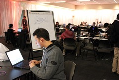 Imagen tomada en el Hackathon de //build/