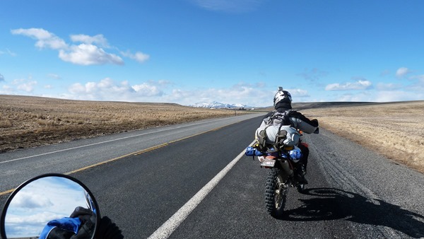 Rob approaching Waterville 1200