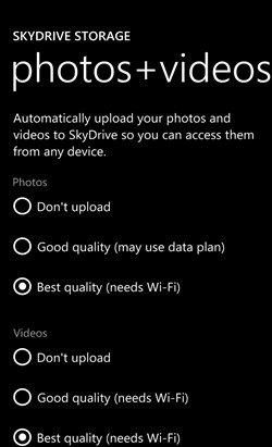 Now you can upload your photos and videos in hi-res