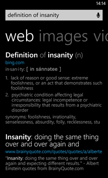 Bing search on Windows Phone 8 is getting upgraded with a new look and features.