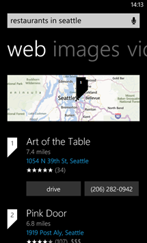 Bing search on Windows Phone 8 is getting upgraded with a new look and features.