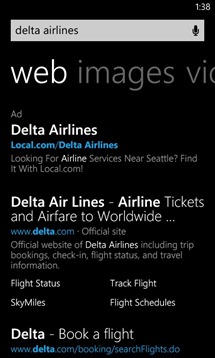 Bing search on Windows Phone 8 is getting upgraded with a new look and features.