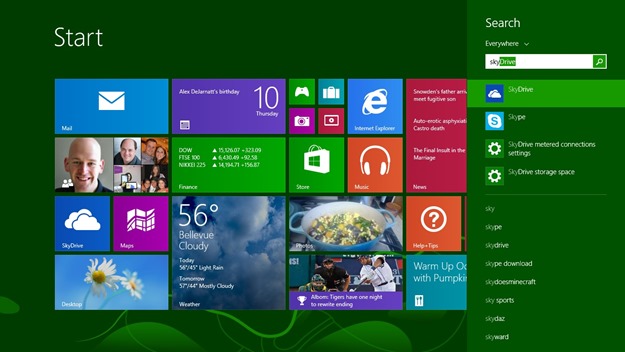 Win 8 sky